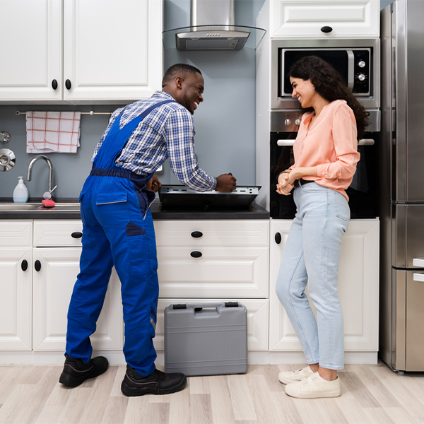 can you provide an estimate for cooktop repair before beginning any work in Crawfordsville